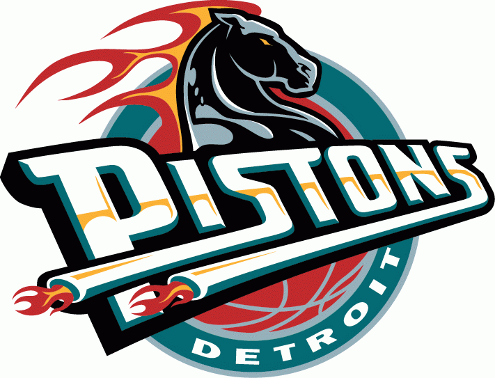 Detroit Pistons 1996-2001 Primary Logo t shirts iron on transfers
